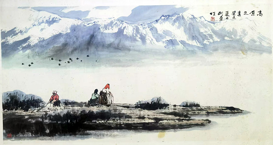 作者：杨列章&nbsp;山水 &nbsp;￥：协商&nbsp;单击鼠标查看大图！