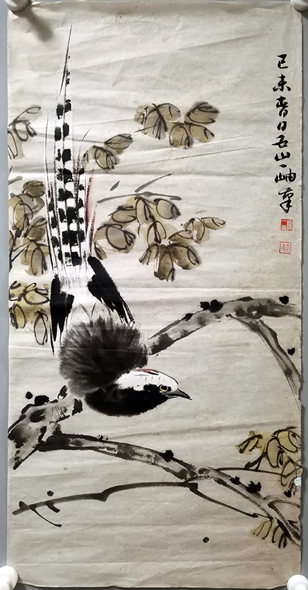 作者：施一岫&nbsp;花鸟&nbsp;￥：协商&nbsp;单击鼠标查看大图！