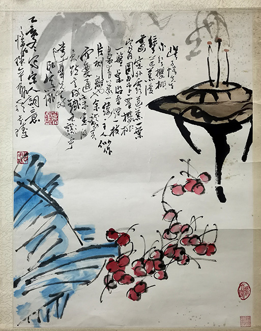 作者：忆明珠&nbsp;花鸟&nbsp;￥：协商&nbsp;单击鼠标查看大图！