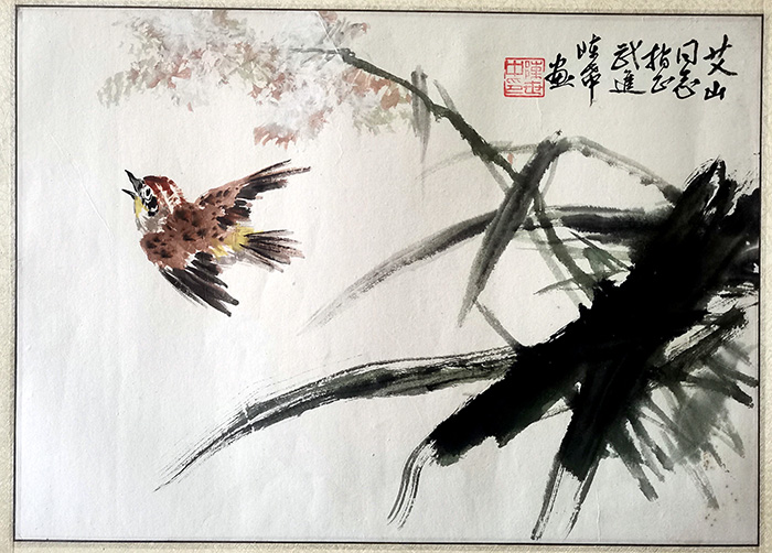 作者：陈世中&nbsp;花鸟&nbsp;￥：协商&nbsp;单击鼠标查看大图！