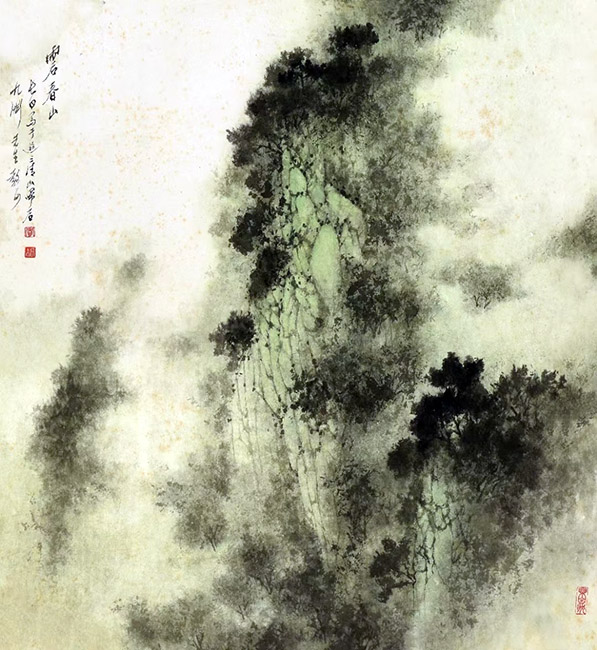 作者：李长白&nbsp;山水&nbsp;￥：协商&nbsp;单击鼠标查看大图！