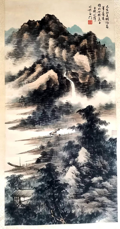 作者：许公泽&nbsp;山水&nbsp;￥：协商&nbsp;单击鼠标查看大图！