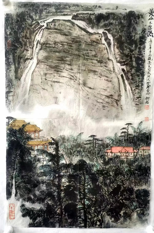 作者：秦剑铭&nbsp;山水&nbsp;￥：协商&nbsp;单击鼠标查看大图！