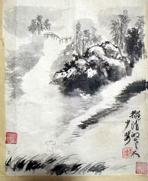 作者：韩少婴&nbsp;山水&nbsp;￥：协商&nbsp;单击鼠标查看大图！