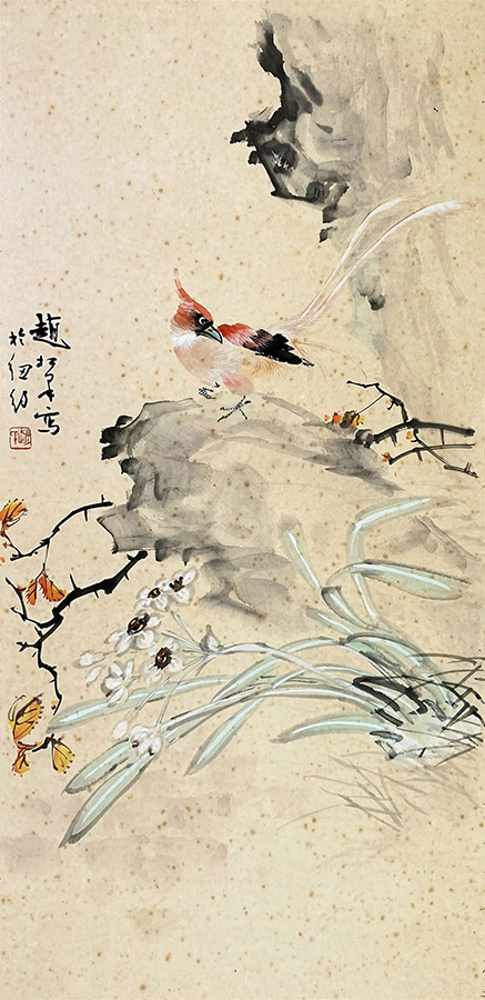 作者：赵松泉&nbsp;花鸟&nbsp;￥：协商&nbsp;单击鼠标查看大图！