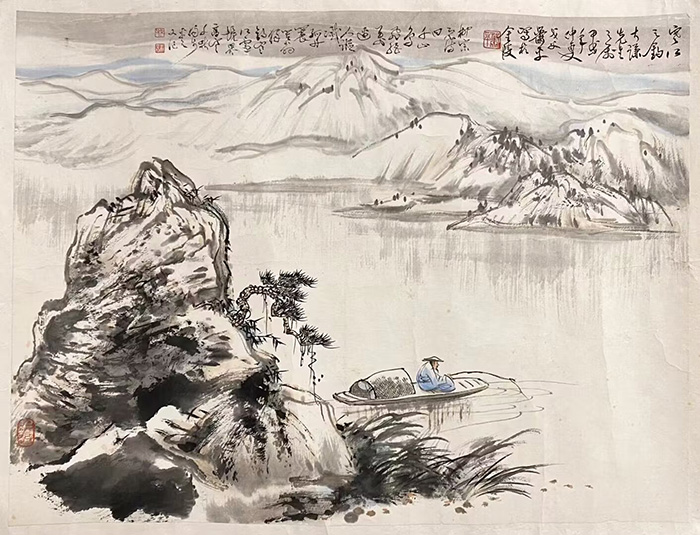 作者：萧平&nbsp;山水&nbsp;￥：协商&nbsp;单击鼠标查看大图！