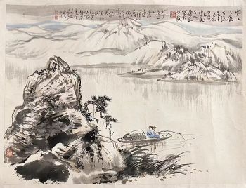 作者：萧平&nbsp;山水&nbsp;￥：协商&nbsp;单击鼠标查看详细介绍！