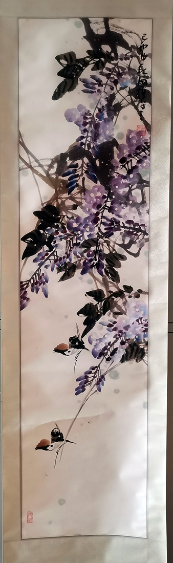 作者：陈国桢&nbsp;花鸟&nbsp;￥：协商&nbsp;单击鼠标查看大图！