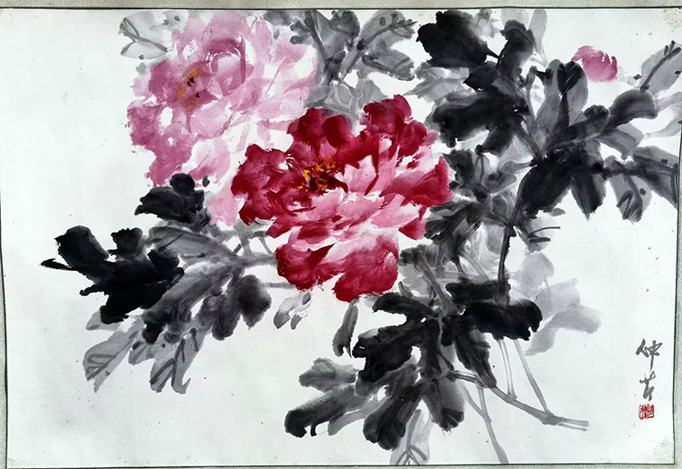 作者：穆仲芹&nbsp;牡丹&nbsp;￥：协商&nbsp;单击鼠标查看大图！