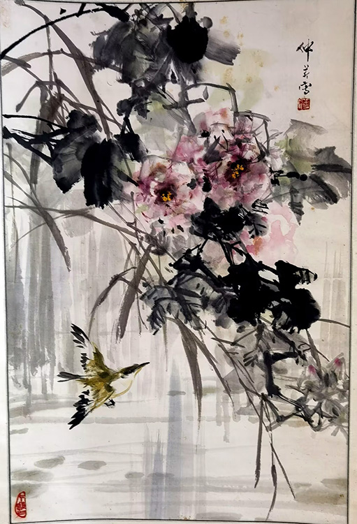 作者：穆仲芹&nbsp;花鸟&nbsp;￥：协商&nbsp;单击鼠标查看大图！