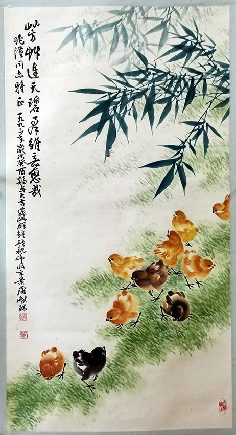 作者：唐献瑞&nbsp;花鸟&nbsp;￥：协商&nbsp;单击鼠标查看大图！