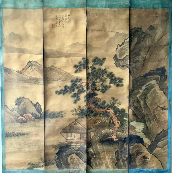 作者：卢星堂&nbsp;通景屏&nbsp;￥：协商&nbsp;单击鼠标查看大图！