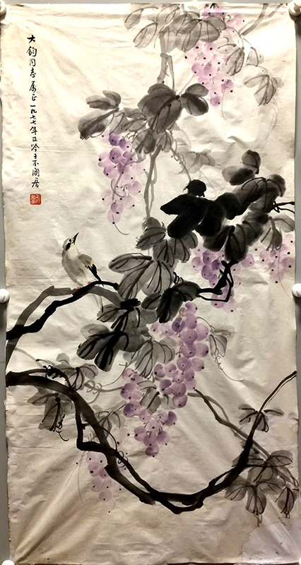 作者：张正吟&nbsp;花鸟&nbsp;￥：协商&nbsp;单击鼠标查看大图！