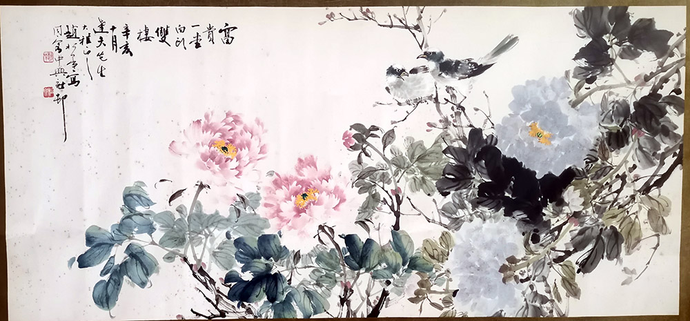 作者：赵松泉&nbsp;花鸟&nbsp;￥：协商&nbsp;单击鼠标查看大图！