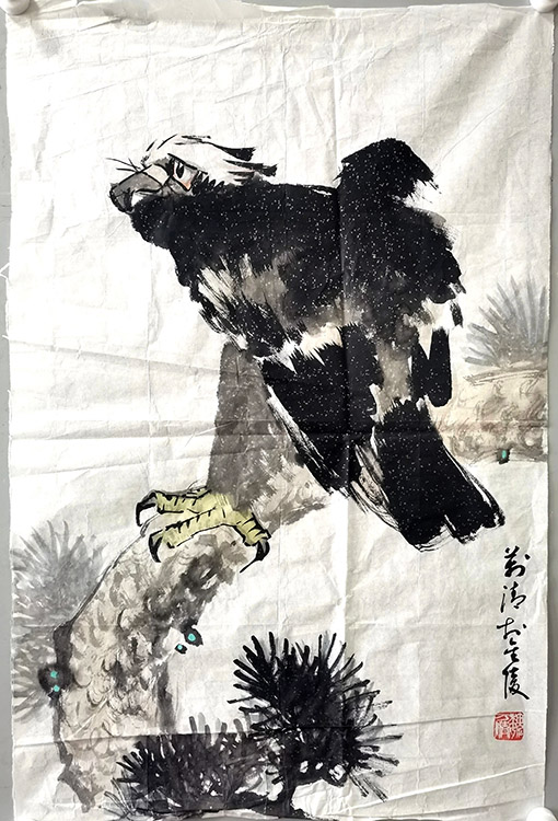 作者：魏万清&nbsp;花鸟&nbsp;￥：协商&nbsp;单击鼠标查看大图！