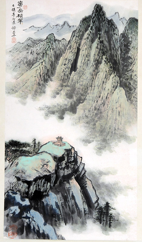 作者：郁文华&nbsp;山水&nbsp;￥：协商&nbsp;单击鼠标查看大图！