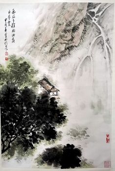 作者：朱墨林&nbsp;山水 &nbsp;￥：协商&nbsp;单击鼠标查看详细介绍！