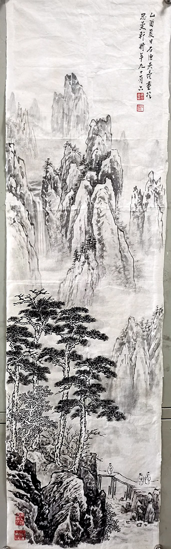 作者：吴石渔&nbsp;山水&nbsp;￥：协商&nbsp;单击鼠标查看大图！