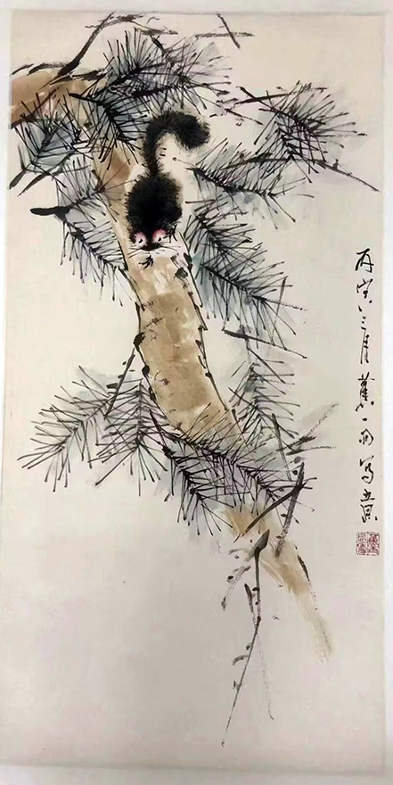 作者：蕉雨&nbsp;花鸟&nbsp;￥：协商&nbsp;单击鼠标查看大图！