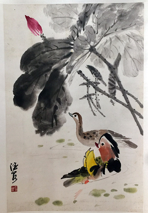 作者：张德泉&nbsp;花鸟&nbsp;￥：协商&nbsp;单击鼠标查看大图！