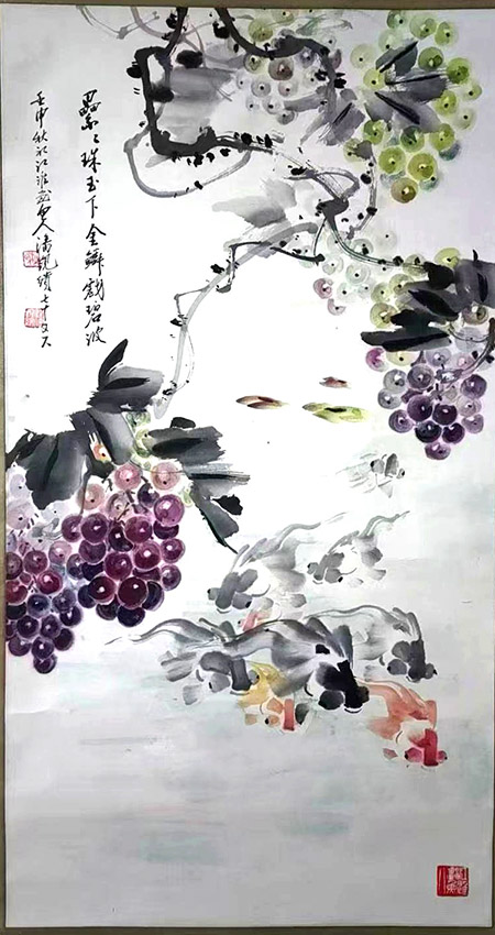 作者：潘觐缋&nbsp;花鸟&nbsp;￥：协商&nbsp;单击鼠标查看大图！