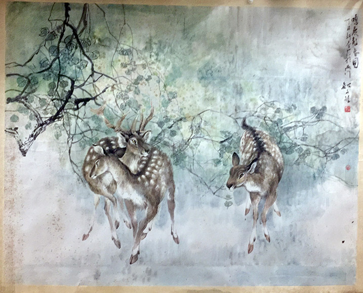 作者：魏本雄&nbsp;花鸟&nbsp;￥：协商&nbsp;单击鼠标查看大图！