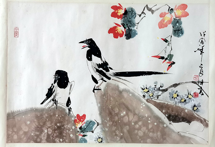 作者：喻继高&nbsp;花鸟&nbsp;￥：协商&nbsp;单击鼠标查看大图！