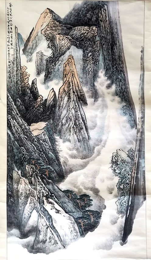 作者：赵晓钟&nbsp;山水&nbsp;￥：协商&nbsp;单击鼠标查看大图！