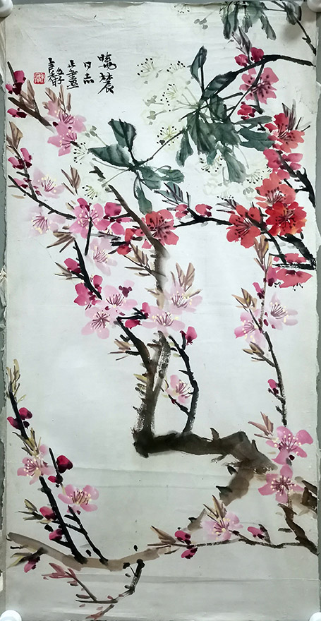 作者：张继馨&nbsp;花鸟&nbsp;￥：协商&nbsp;单击鼠标查看大图！