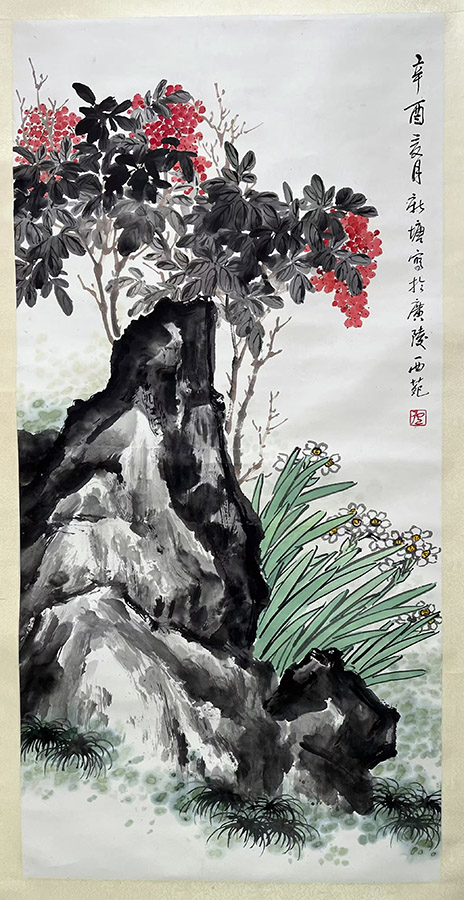 作者：卢星堂&nbsp;花鸟&nbsp;￥：协商&nbsp;单击鼠标查看大图！