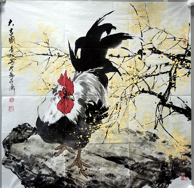 作者：顾青蛟&nbsp;花鸟&nbsp;￥：协商&nbsp;单击鼠标查看大图！