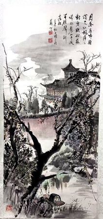 作者：潘国光&nbsp;山水《枫桥夜泊》&nbsp;￥：协商&nbsp;单击鼠标查看详细介绍！