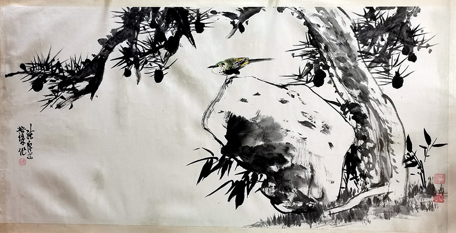 作者：徐纯原&nbsp;花鸟&nbsp;￥：协商&nbsp;单击鼠标查看大图！