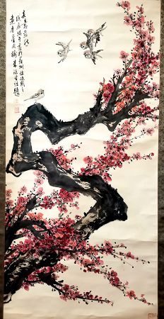 作者：朱欣生&nbsp;花鸟&nbsp;￥：协商&nbsp;单击鼠标查看详细介绍！