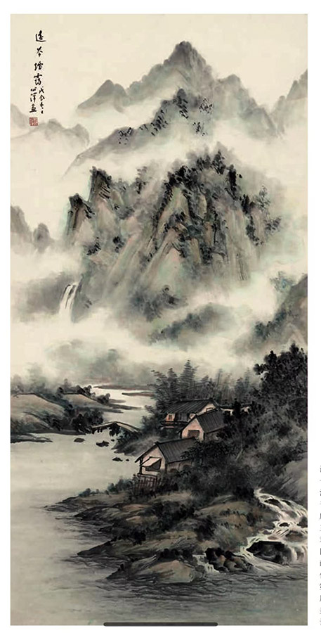 作者：许公泽&nbsp;山水&nbsp;￥：协商&nbsp;单击鼠标查看大图！