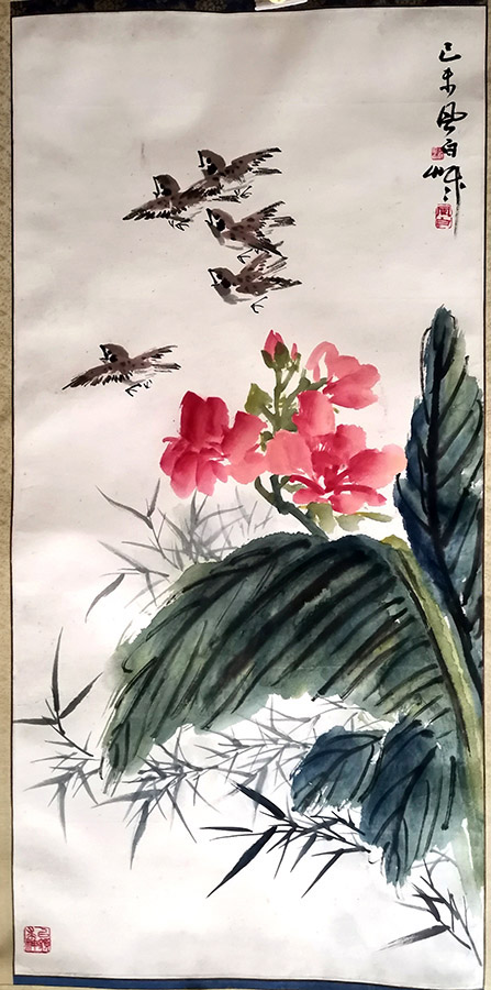 作者：蒋风白&nbsp;花鸟&nbsp;￥：协商&nbsp;单击鼠标查看大图！