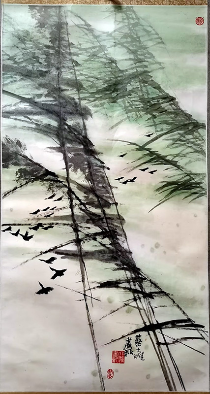 作者：蔡大雄&nbsp;花鸟&nbsp;￥：协商&nbsp;单击鼠标查看大图！