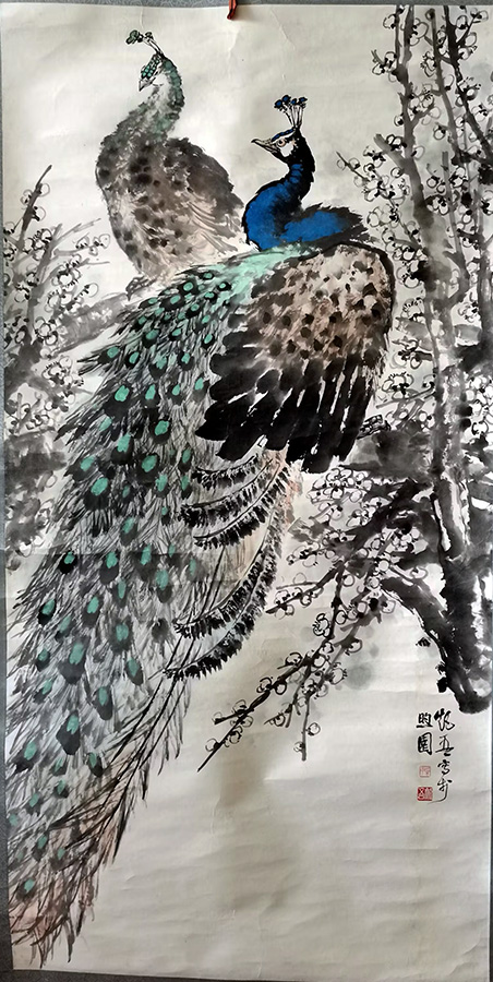 作者：叶矩吾&nbsp;孔雀&nbsp;￥：协商&nbsp;单击鼠标查看大图！