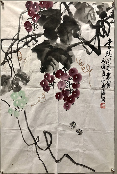 作者：李海陆&nbsp;花鸟&nbsp;￥：协商&nbsp;单击鼠标查看大图！