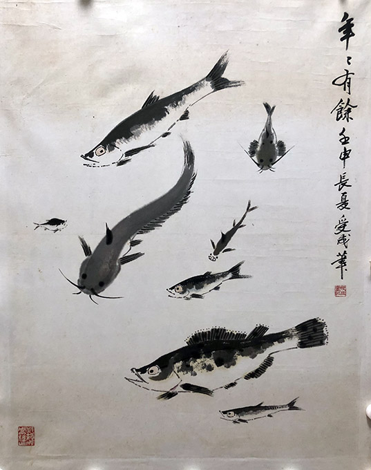 作者：邱受成&nbsp;花鸟&nbsp;￥：协商&nbsp;单击鼠标查看大图！