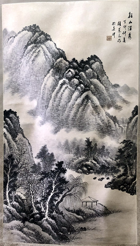 作者：顾荣元&nbsp;山水 &nbsp;￥：协商&nbsp;单击鼠标查看大图！